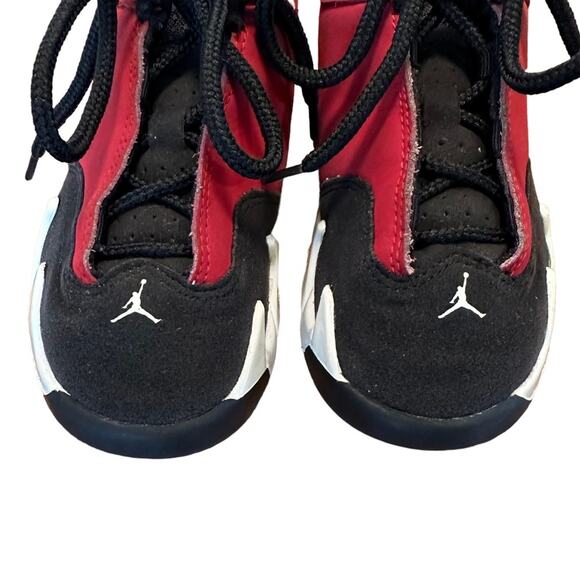 Nike Air Jordan 14 Retro TD Gym Red 312093-006 Toddler Size 10C - Picture 2 of 9